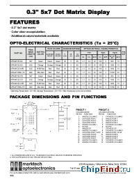 Datasheet MTAN4135-AO manufacturer Marktech